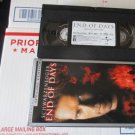 End of Days VHS Arnold Schwarzenegger