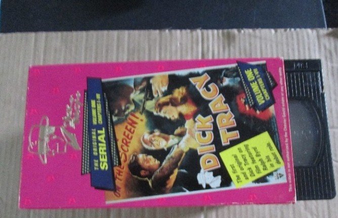Dick Tracy The Original Serial Volume One Chapters 1-VII VHS
