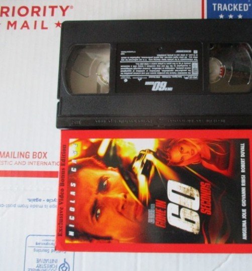 Gone in 60 Seconds VHS Nicolas Cage