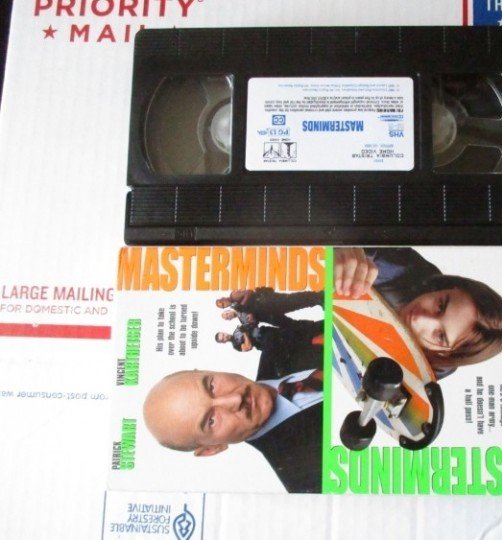 Masterminds VHS Patrick Stewart