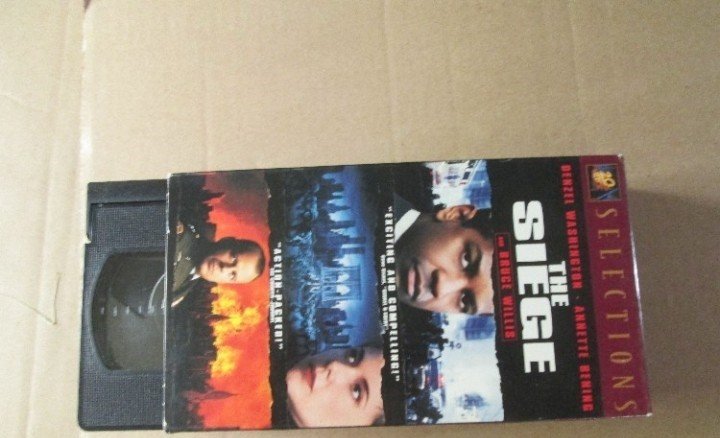 The Siege VHS Denzel Washington