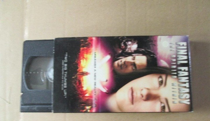 Final Fantasy The Spirits Within vhs