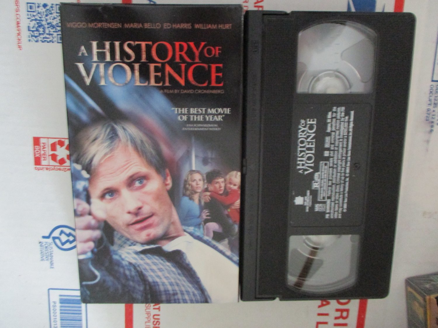 A HISTORY OF VIOLENCE VHS
