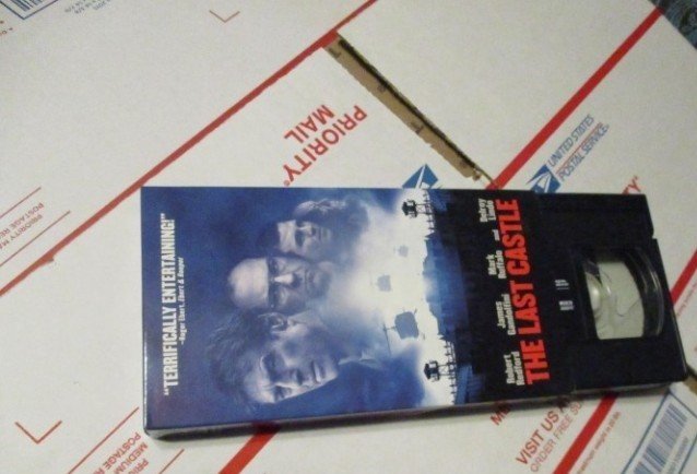The Last Castle VHS Tape Robert Redford
