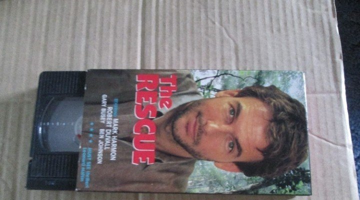 THE RESCUE VHS