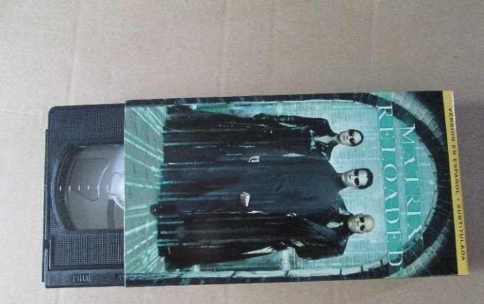 Matrix Reloaded VHS