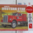 AMT WHITE WESTERN STAR SEMI TRACTOR (COCA COLA) 1/25 SCALE CHECK WITH ME BEFORE BUYING ANYTHING