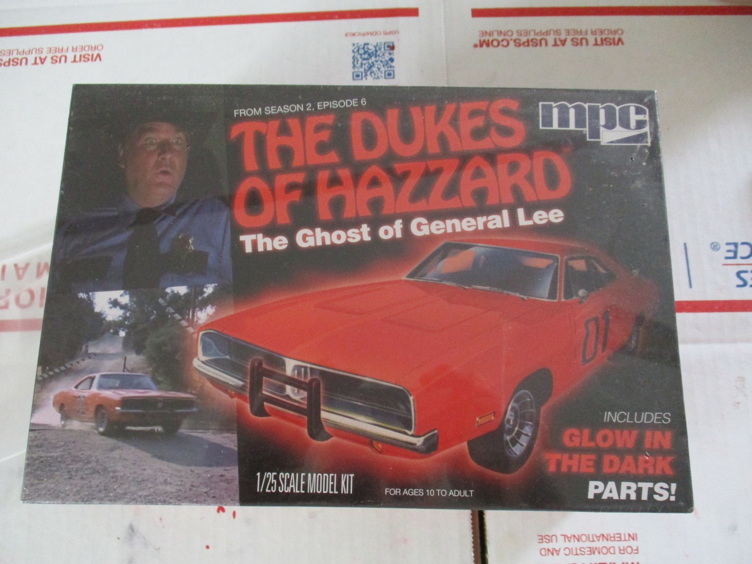 MPC THE DUKE OF HAZZARD THE GHOST OF GENERAL LEE 1/25 SCALE hard to find