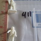 TWO (2) ASTRONAUT FIGURE SCALE UNKNOWN PACKAGE # 411