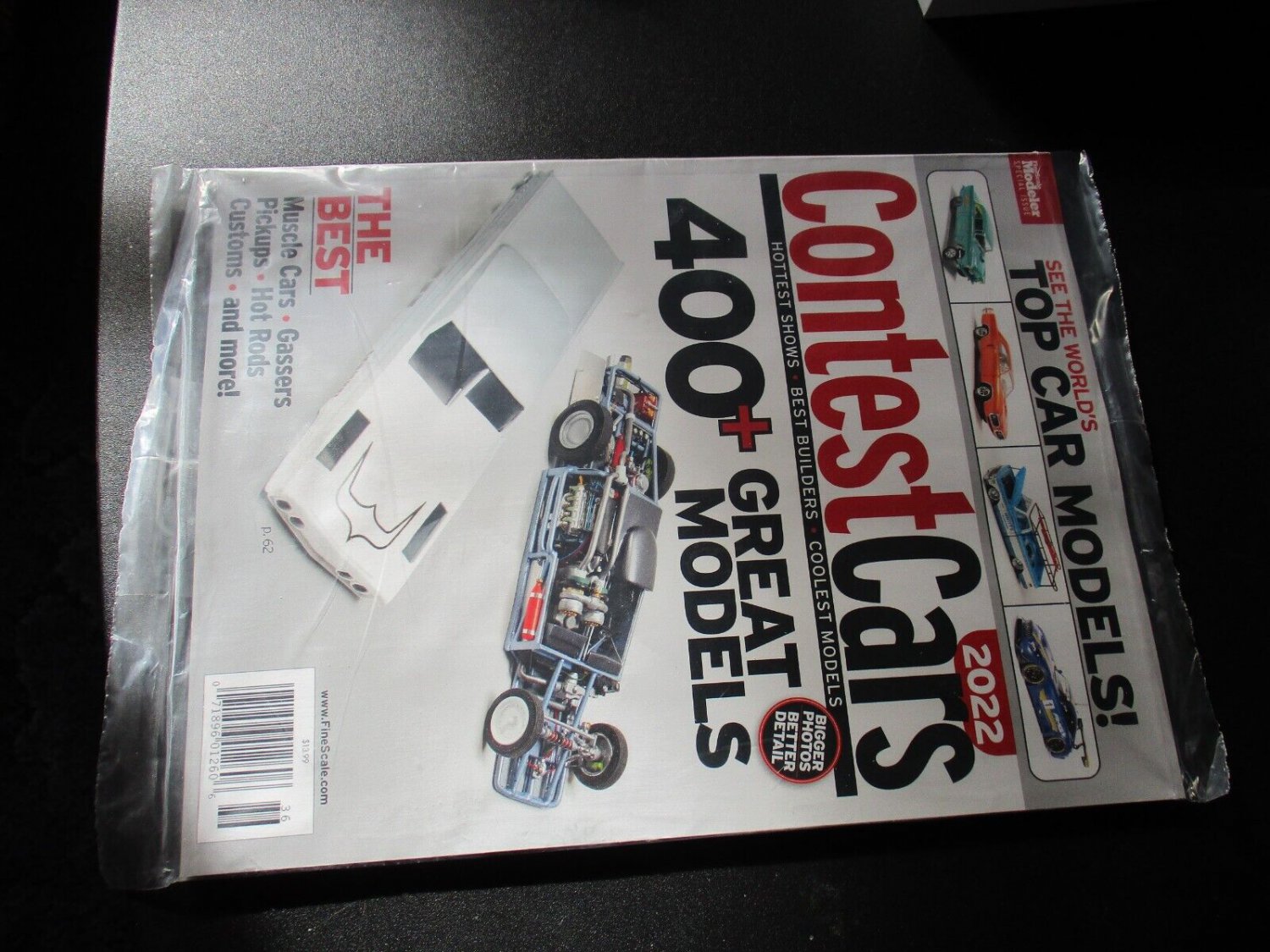Fine Scale Modeler Contest Cars 2022 STILL IN FACTORY SEALED BAG