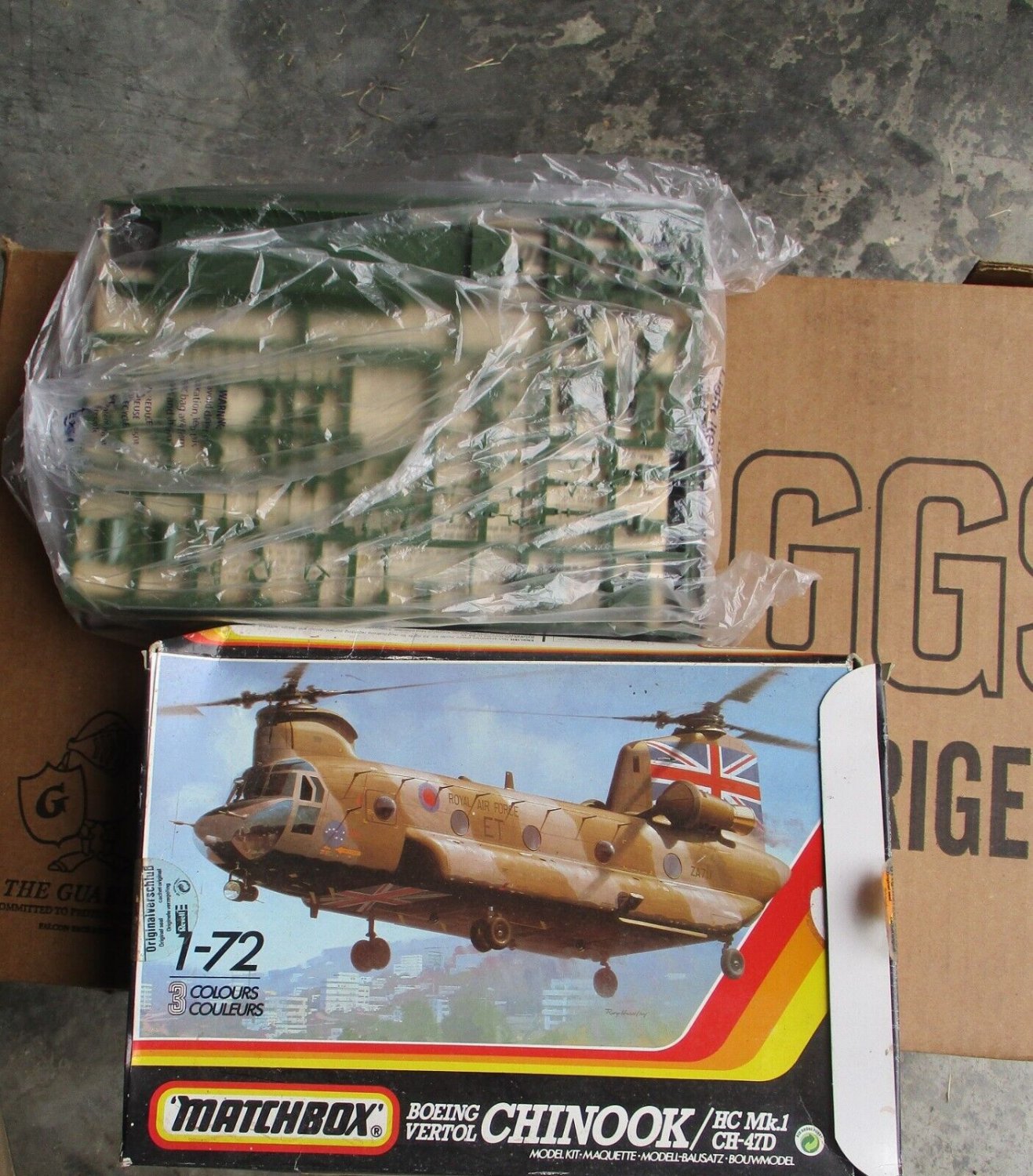 MATCHBOX BOEING VERTOL CHINOOK HC Mk.1 CH-47D