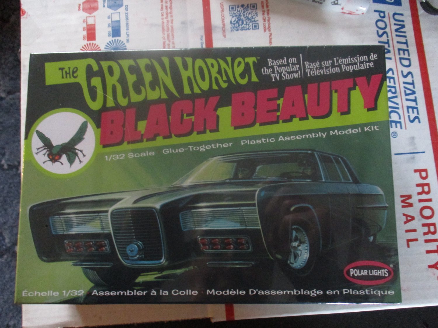 POLAR LIGHTS THE GREEN HORNET "BLACK BEAUTY  1/32 scale