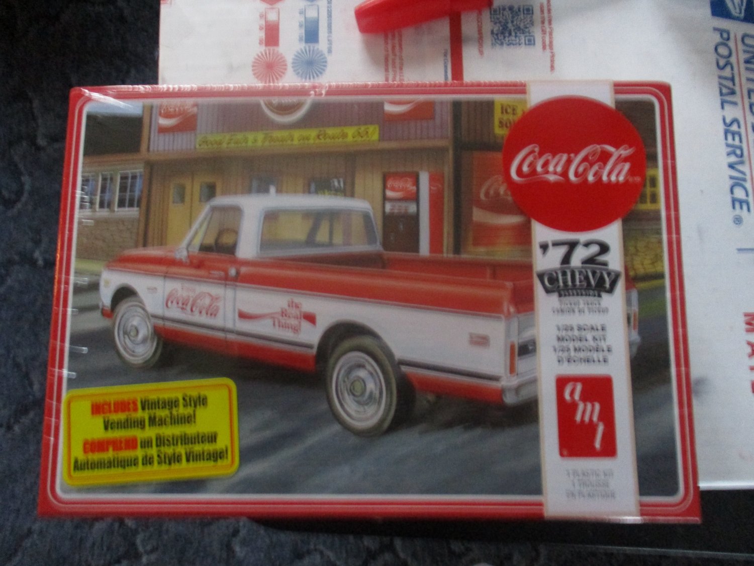 AMT 1972 CHEVY PICKUP COKE 1/25 SCALE