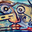 Facer 4 - ACrylics on Paper