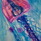 Jellyfish- Watercolor Crayons on Paper