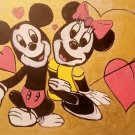 Canvas Reproductions - Mickey Mouse and Minnie