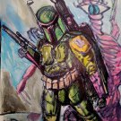 Canvas Reproductions - Starwars Boba Fett