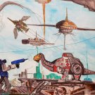 Set of 10 Artsy Transformers Soundwave Postcard