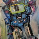 Set of 10 Artsy Transformers Soundwave Postcard