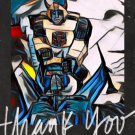 Thank You Card Set of 12 Transformers Bumble Bee