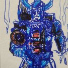 Transformers Galvatron Watercolor Marker