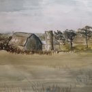 Michigan Barn - Watercolor on Paper