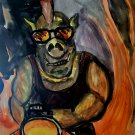 TMNT B Bop - Mix Medium on Paper