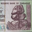 Zimbabwe 50 trillion dollar banknote Uncirculated AA 2008