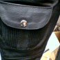 Black Leather Motorcycle Chaps, New Design, Size 5XL - Five Extra Large