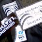 Black Leather Motorcycle Chaps, New Design, Size 2XS Two Extra Small