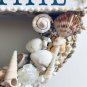 NEW HANDMADE SEASIDE OCEAN SEASHELL WREATH TURTLE BEACH WREATH