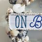 NEW HANDMADE SEASIDE OCEAN SEASHELL WREATH TURTLE BEACH WREATH