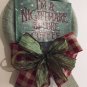 NEW HANDMADE COFFEE SHOP KITCHEN NIGHTMARE BEFORE COFFEE CHRISTMAS WREATH