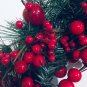NEW HANDMADE GRAPEVINE RED BERRY NOEL CHRISTMAS WREATH