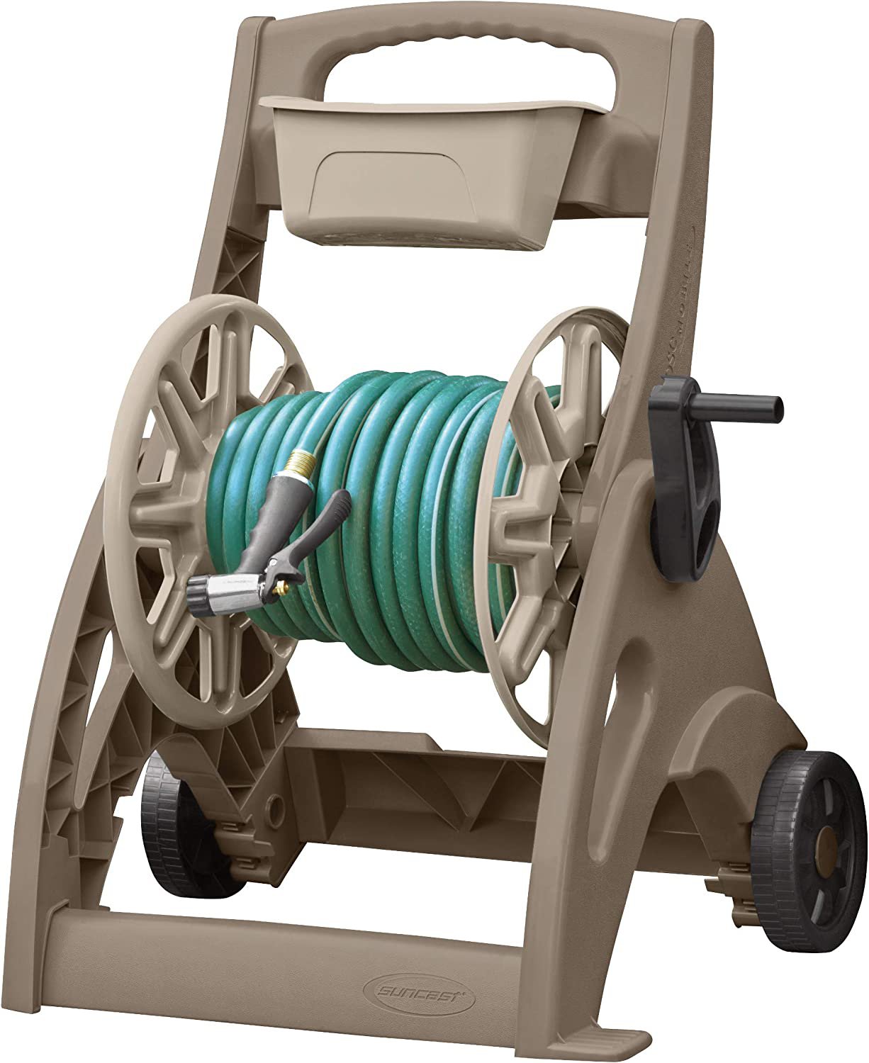 Suncast Plastic Hose Reel Cart SFB2122