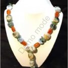 Multi-Colored Bead Necklace