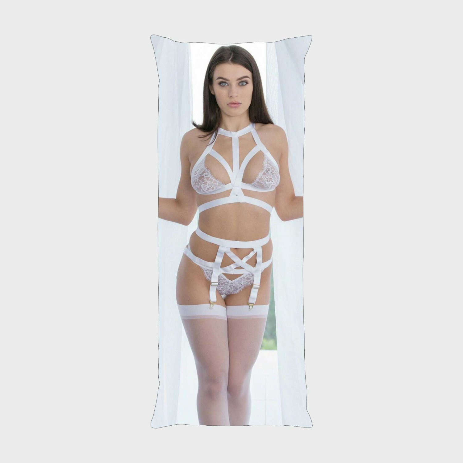 Lana Rhoades Dakimakura Full Body Pillow case Pillowcase Cover