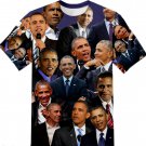 Barack Obama T-SHIRT Photo Collage shirt 3D