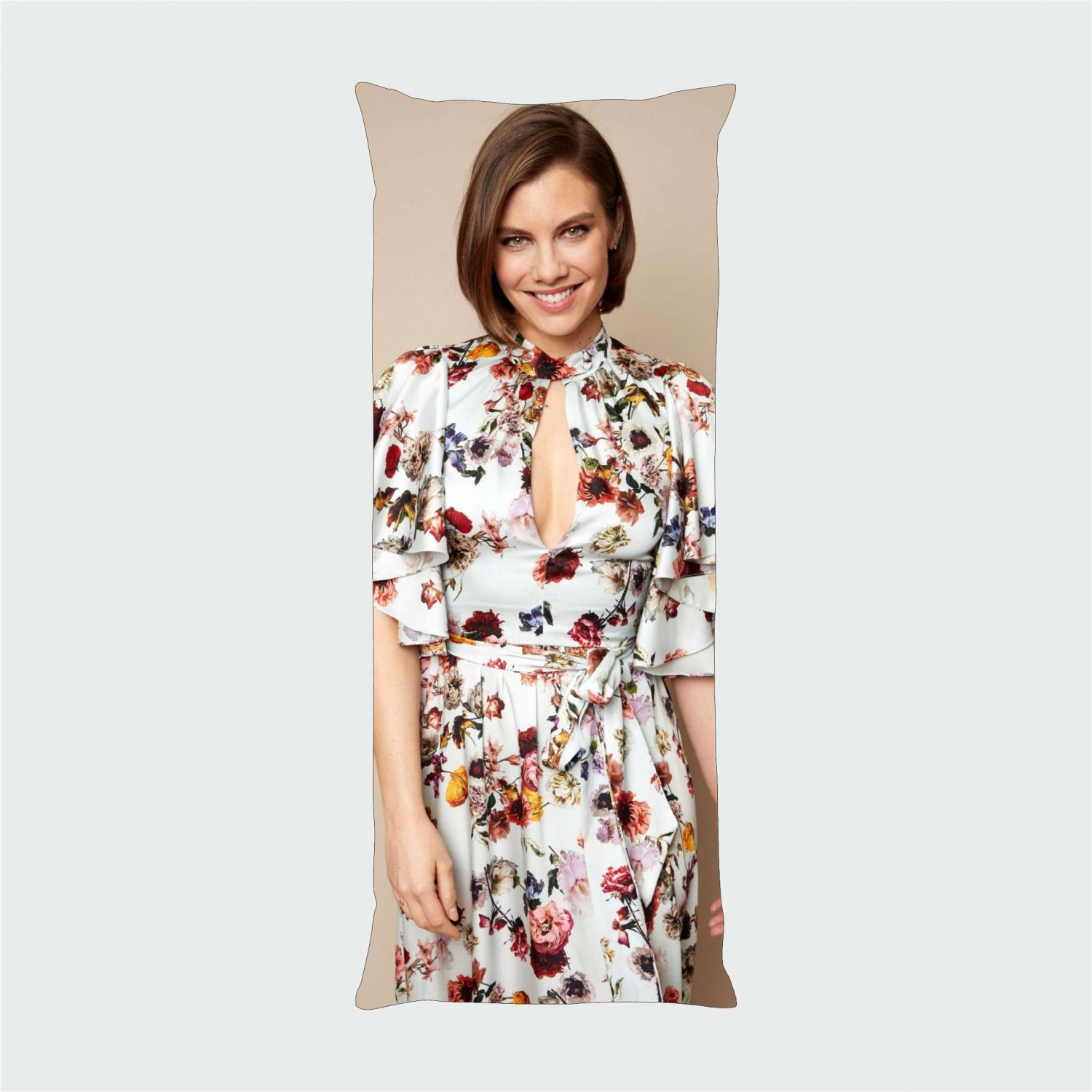 Lauren Cohan Dakimakura Full Body Pillow case Pillowcase Cover