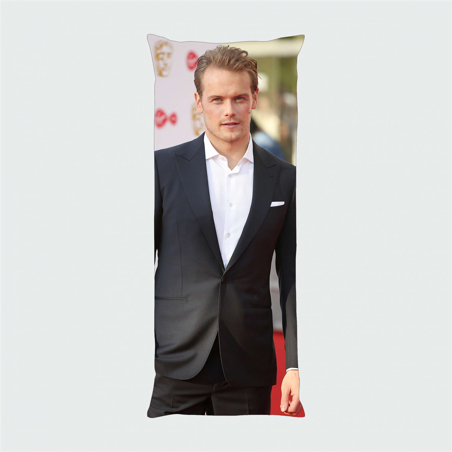 Sam Heughan Dakimakura Full Body Pillow case Pillowcase Cover