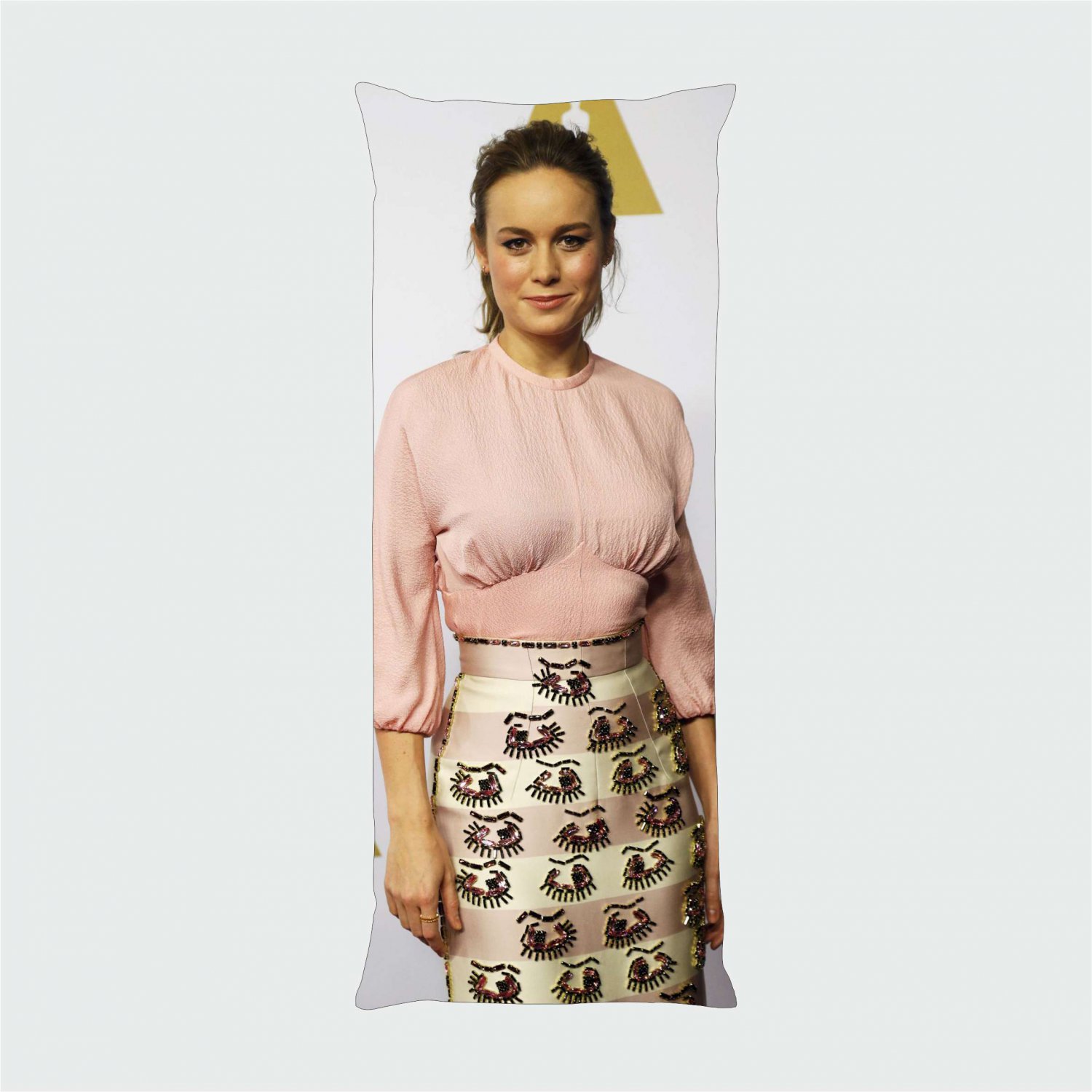 Brie Larson Dakimakura Full Body Pillow case Pillowcase Cover