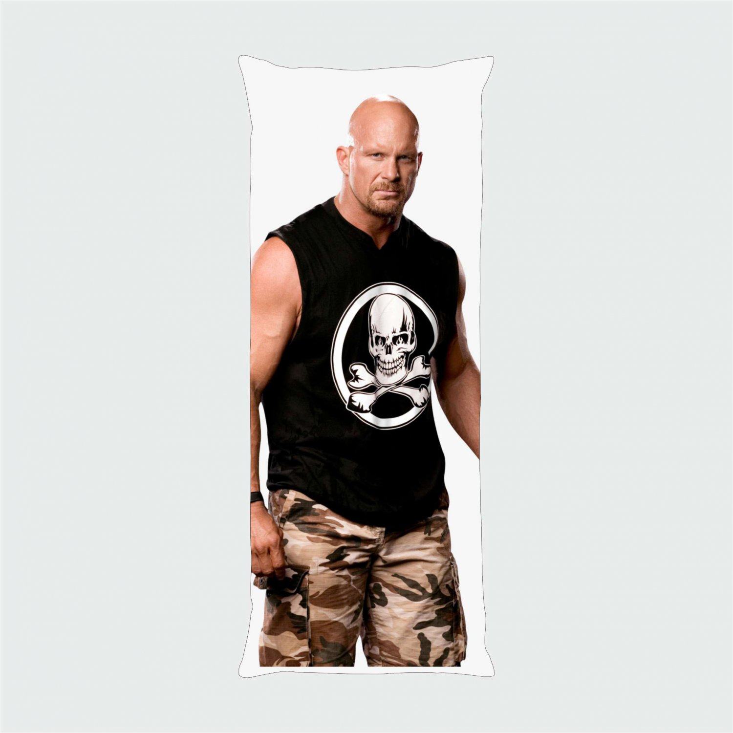 Stone Cold Steve Austin Dakimakura Full Body Pillow case Pillowcase Cover