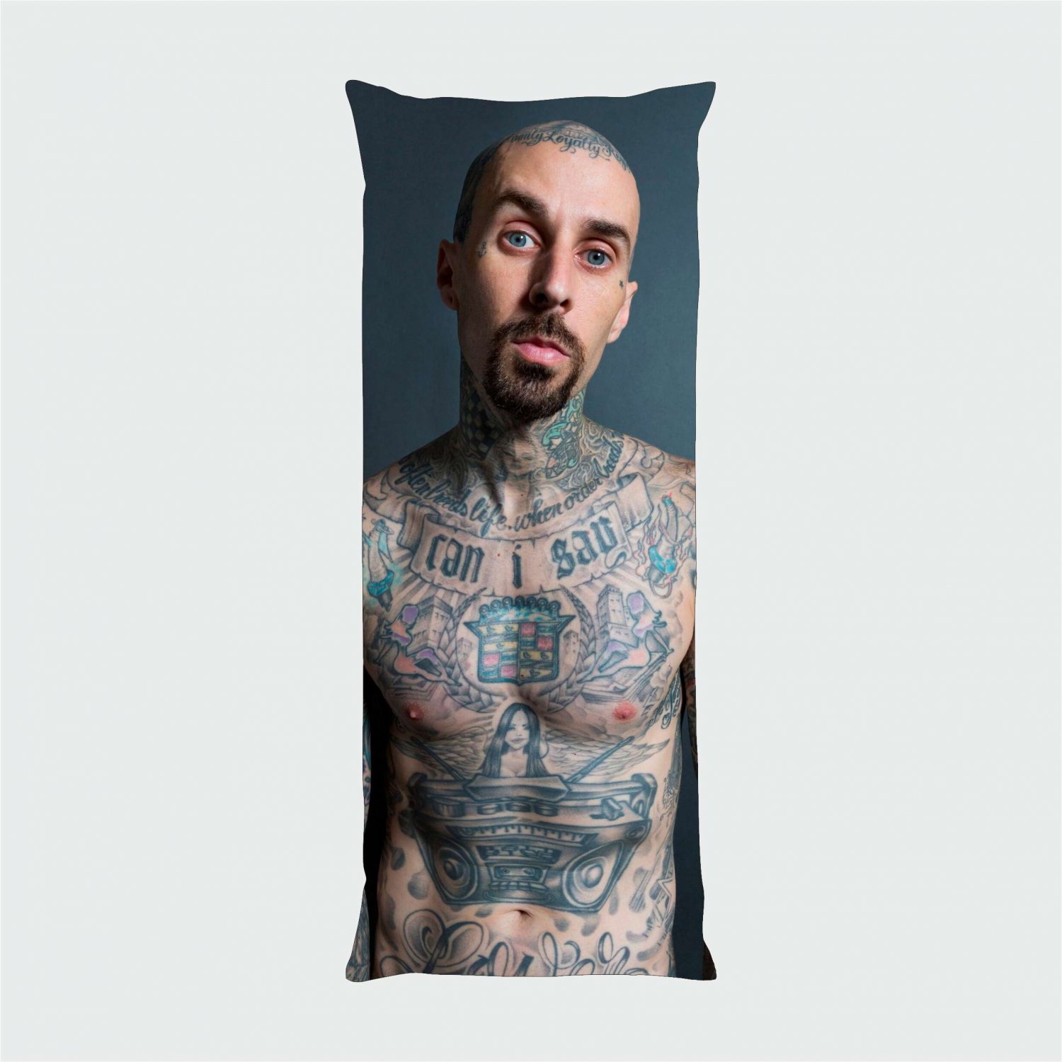 Travis Barker Dakimakura Full Body Pillow Case Pillowcase Cover 