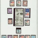 USA Stamps on Scott Page of MNH 1980-2 Definitives E3066