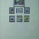 USA Stamps on Scott Page of MNH 1987-8 - E5205