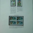 USA Stamps on Scott Page of MNH 1988 - E5205