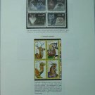USA Stamps on Scott Page of MNH 1988 - E5205