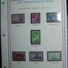1947 USA MNH Stamps on page - Commemoratives E8616