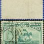 1893 USA USED Scott# 232 – 3c Flagship of Columbus