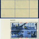 1973 USA MNH Sc# 1480-83 Plate# Block of Four – 8c Boston Tea Party - 1973 Commemoratives